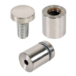 Seinäkiinnike "Standoff" Kromi